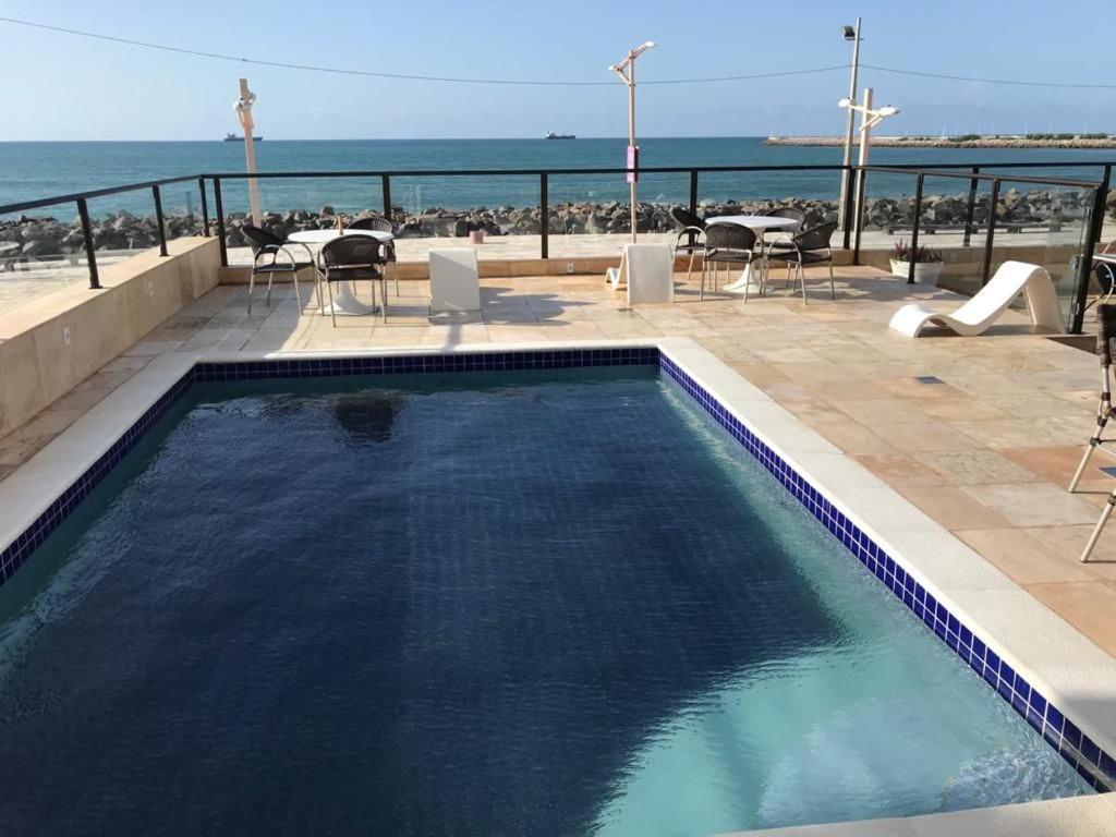 804 Lindo Flat Mobiliado Com Vista Lateral Mar Na Praia De Iracema Apartment Fortaleza  Ngoại thất bức ảnh
