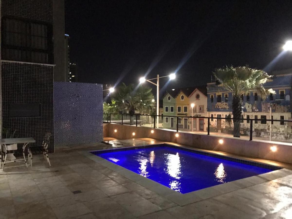 804 Lindo Flat Mobiliado Com Vista Lateral Mar Na Praia De Iracema Apartment Fortaleza  Ngoại thất bức ảnh